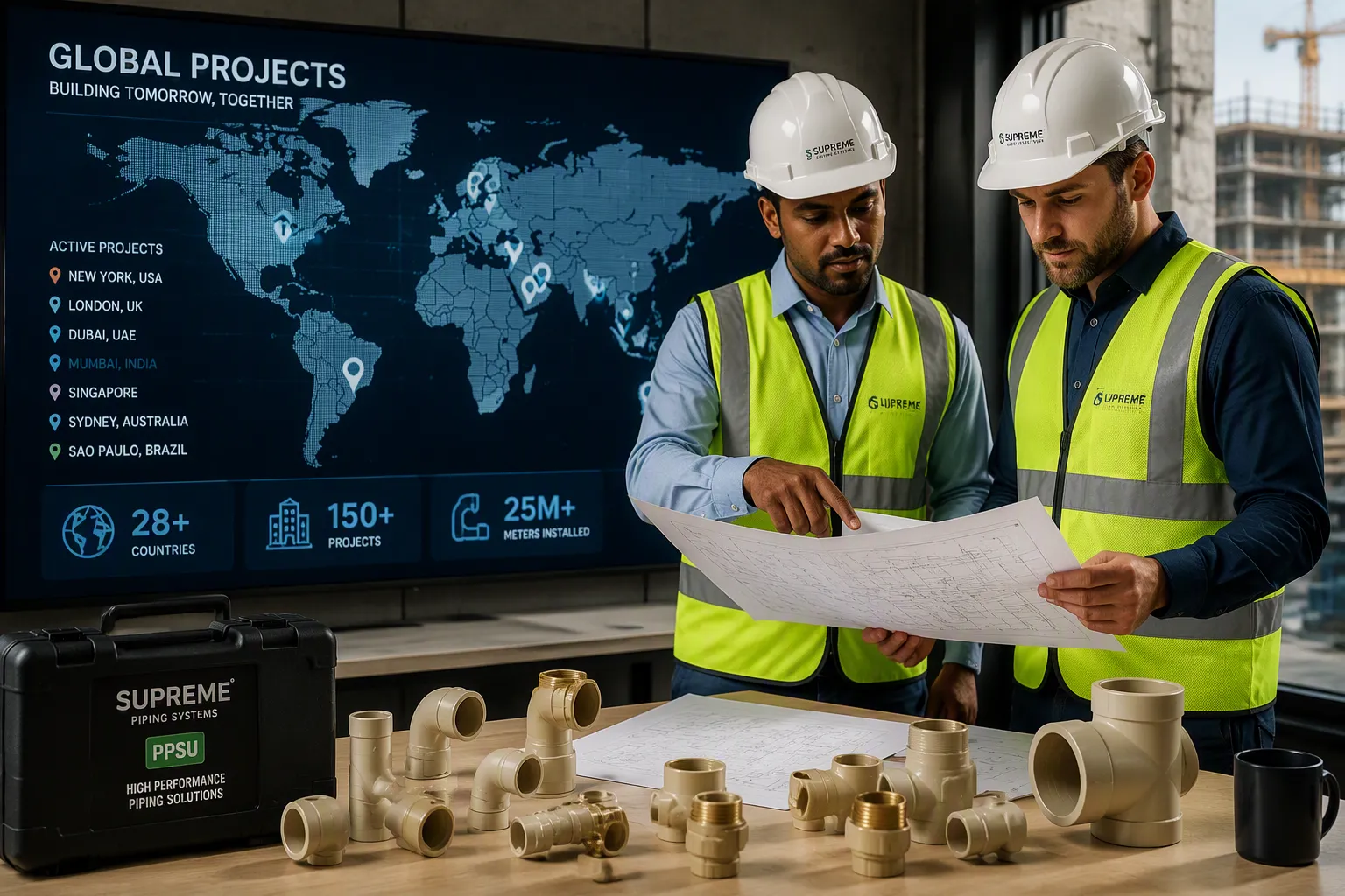 Top Aqua System: A Professional PPSU Fittings Manufacturer for Global Plumbing Projects