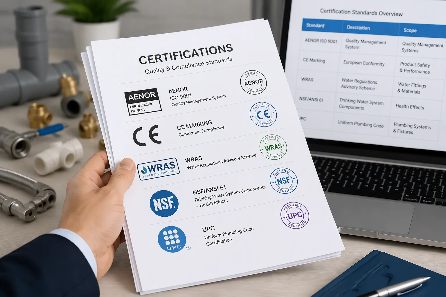 Top Aqua System Certifications for Global Plumbing Projects