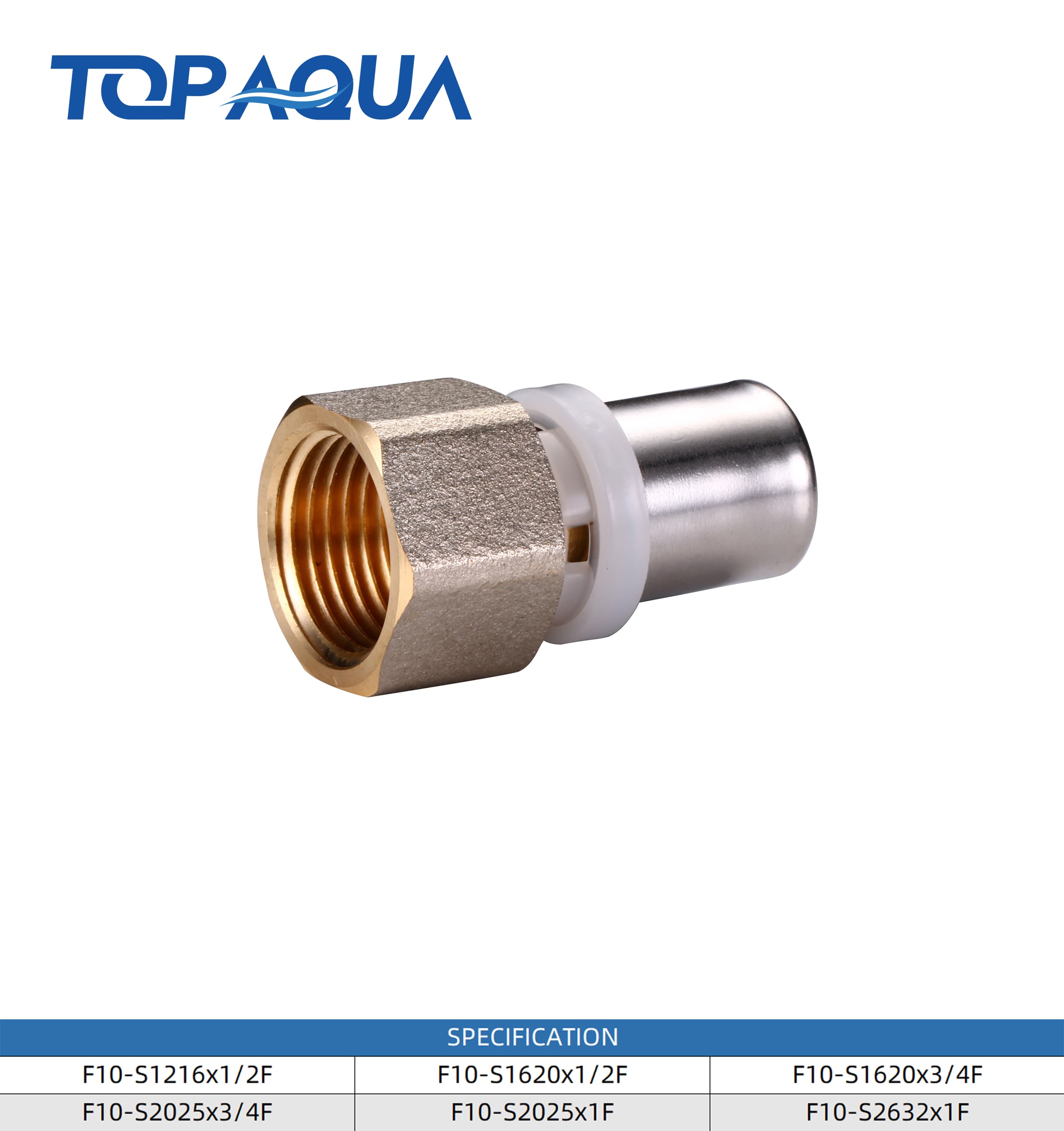 Brass Multipress LBP fittings female union
