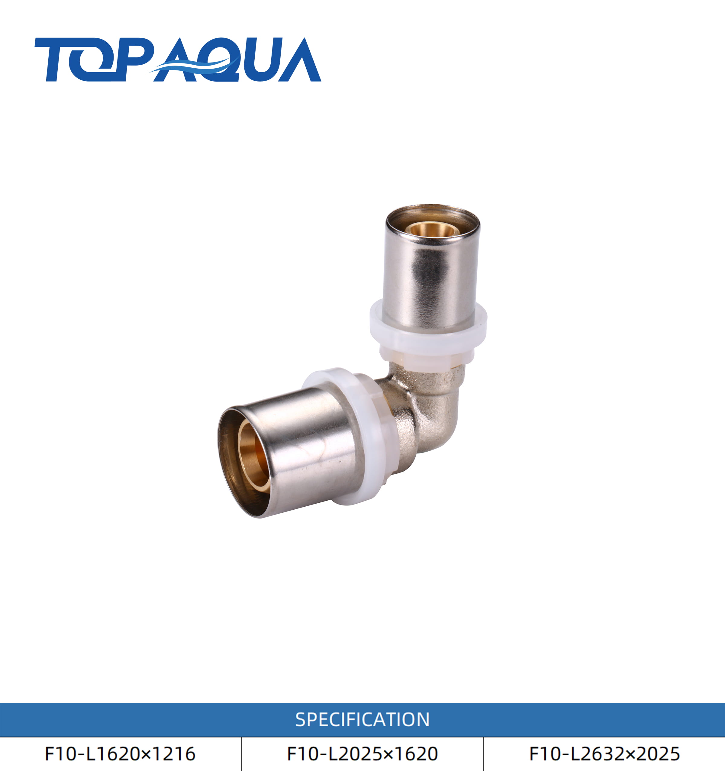 Brass Multipress LBP fittings unequal elbow
