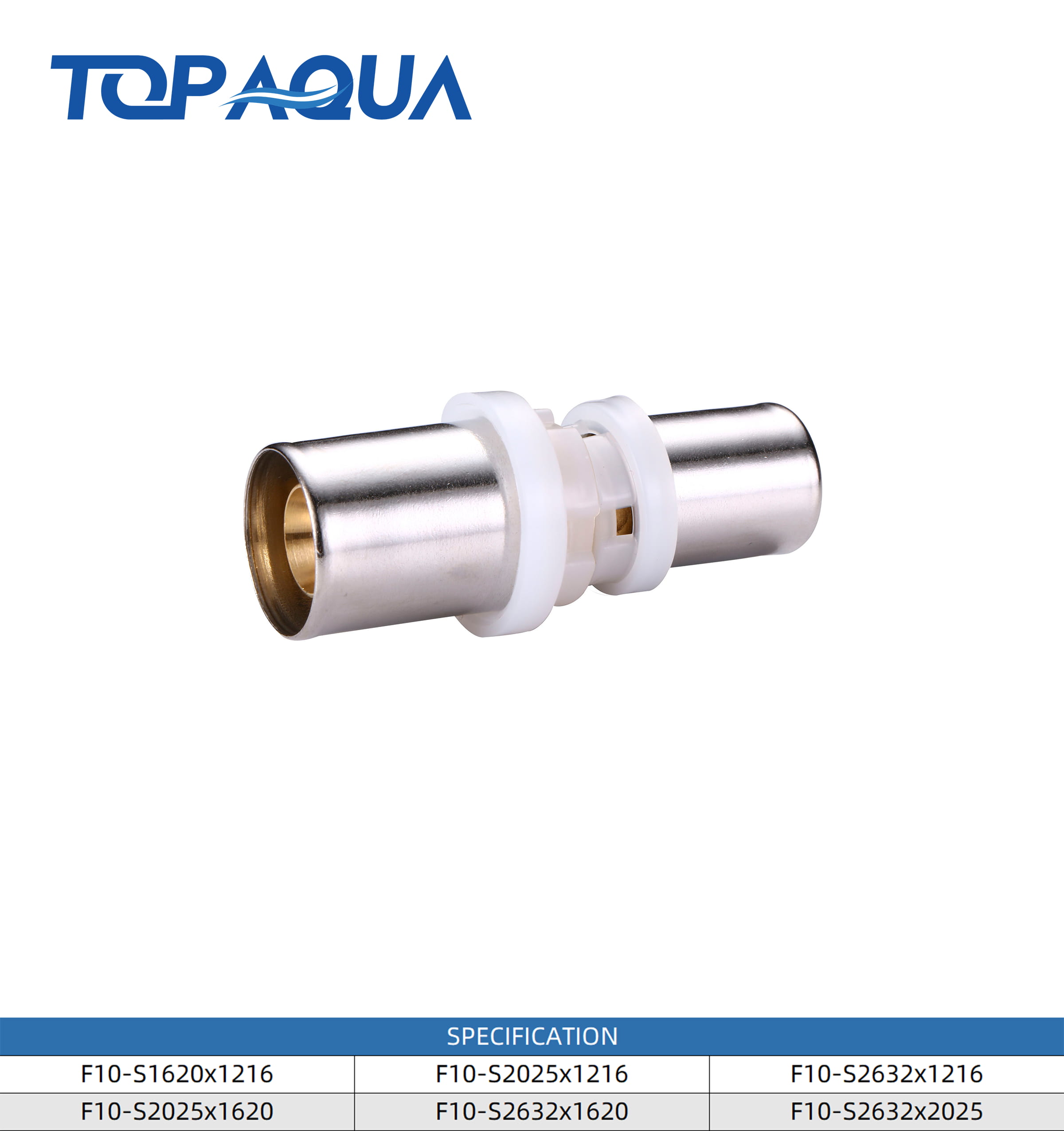 Brass Multipress LBP fittings unequal union