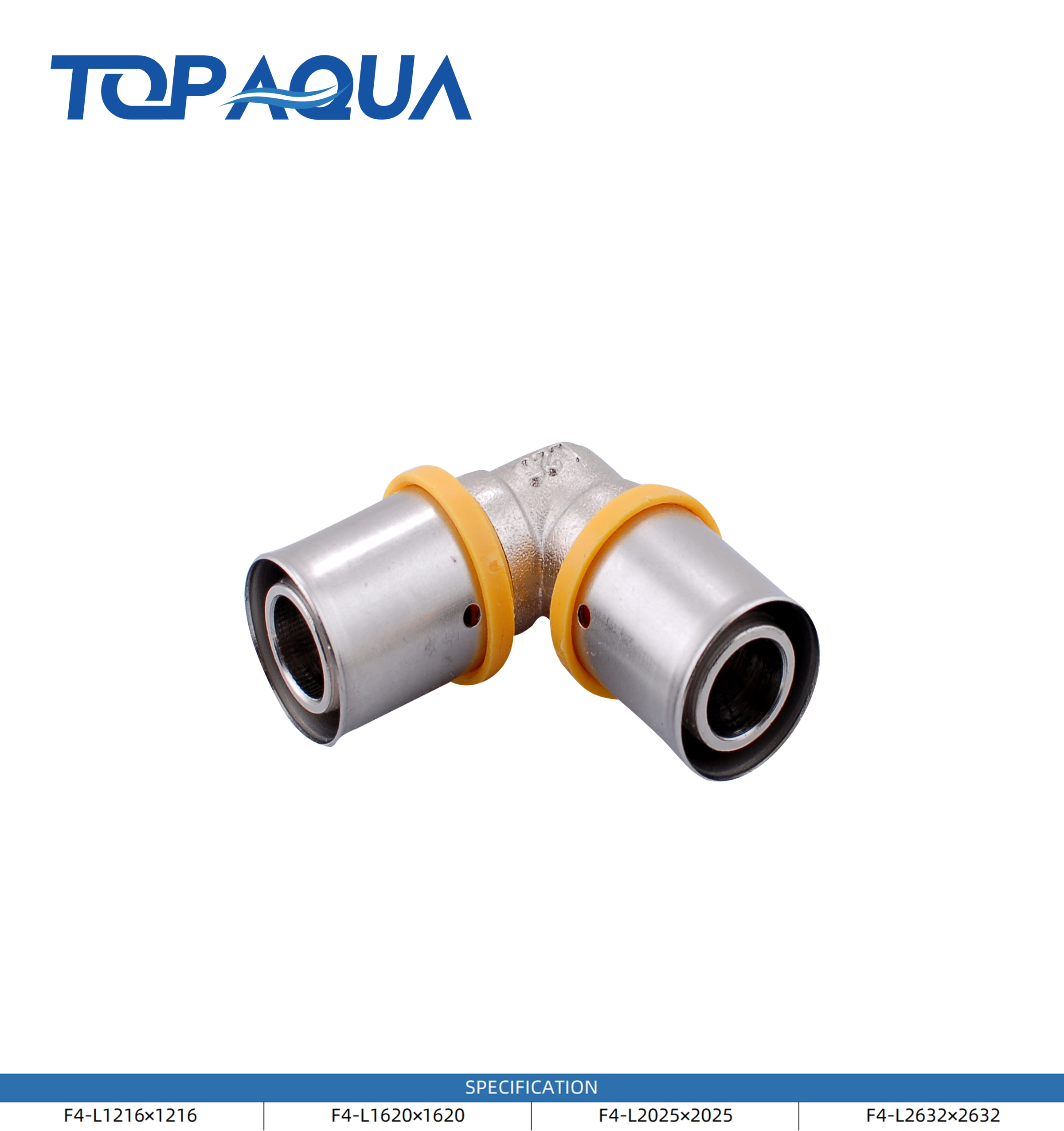 Gas fittings equal elbow