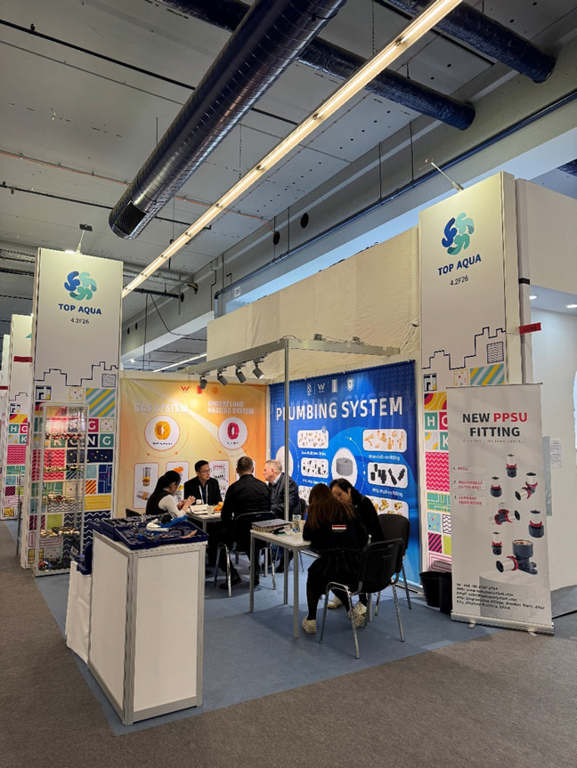 TOP AQUA at ISH Frankfurt 2025, Showcasing Groundbreaking PPSU MULTIPRESS LBP FITTINGS