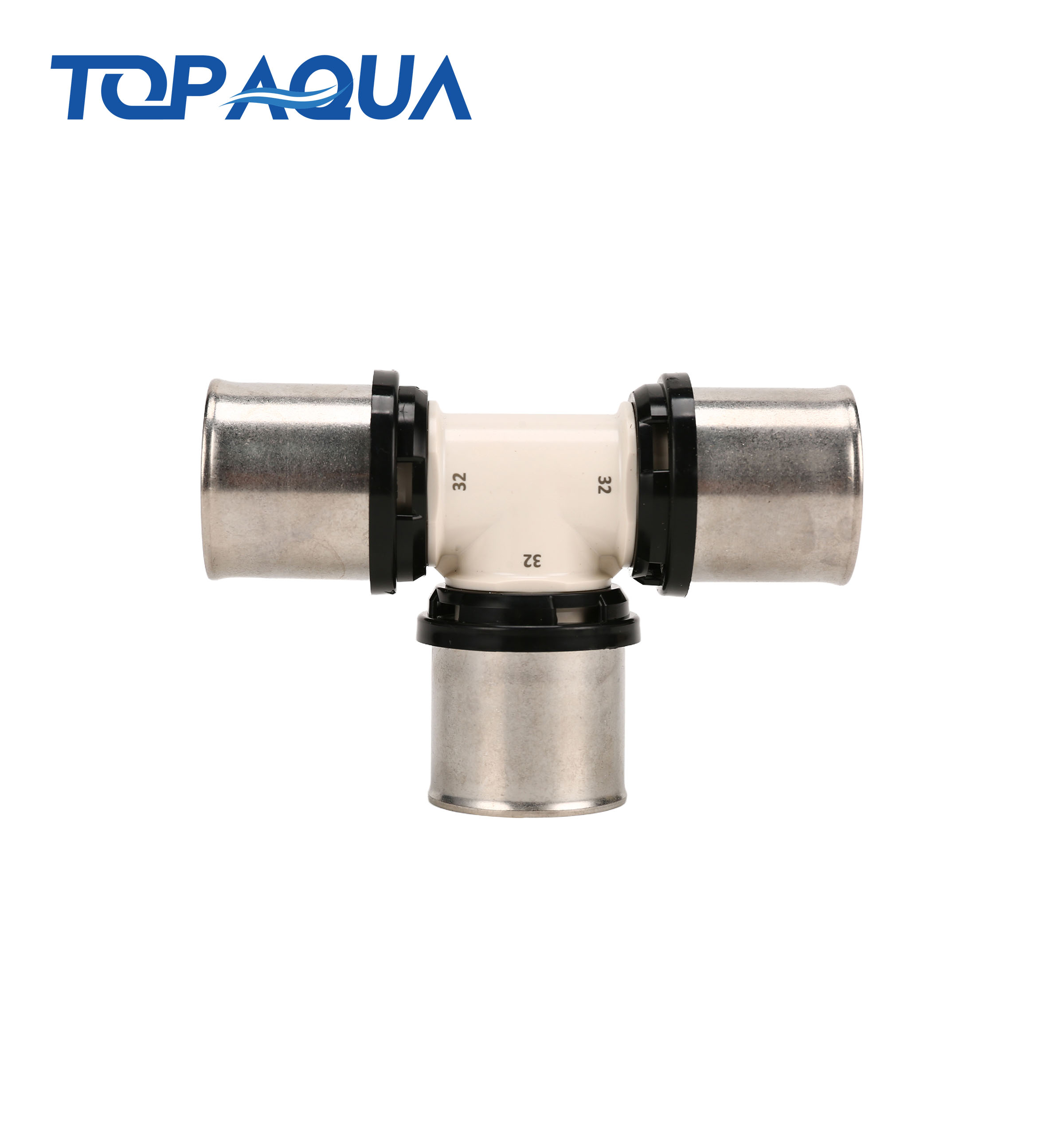 PPSU multipress LBP fittings equal tee - W